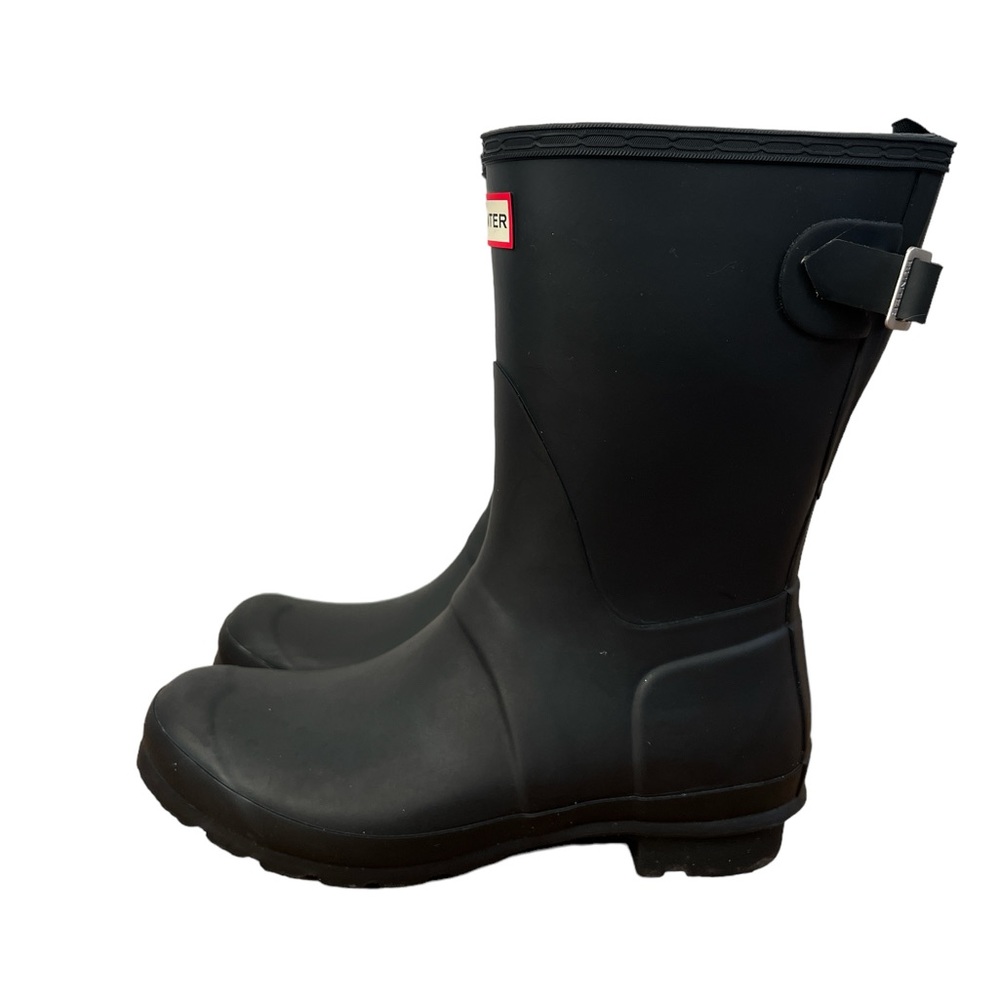 Hunter Footwear Women's Original Short Back Adjustable Rain Boots Size 7 - Picture 3 of 11